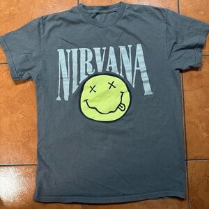 Nirvana Gray Band T-Shirt